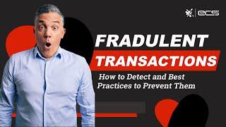 How to detect fraudulent transactions