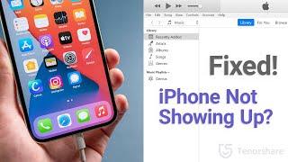 iPhone Not Showing Up in iTunes? Here is the Fix (6 Ways)