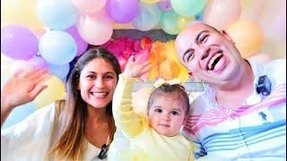 Aile videosu. Defne'nin ilk Doğum Günü partisi! Ayşe Mesut ile Defne'ye sürpriz yapıyorlar!
