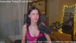 Erin Olash Twitchin Clip - Cleavage