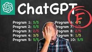 ChatGPT Takes my Programming Machine Learning Course