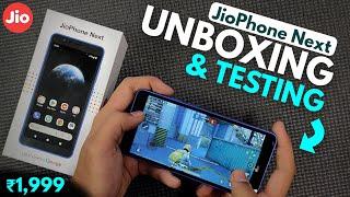 Jio Phone Next Unboxing and Review in Hindi | Camera And BGMI Test