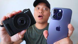 Sony ZV-1F vs iPhone 14 Pro | Which is better?