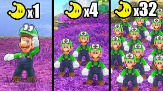 Super Luigi Odyssey but every Moon CLONES Luigi! (Super Mario Odyssey Modded Clone Challenge)