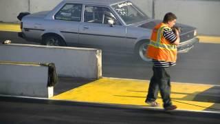 IRWINDALE Dragstrip 6/19/14 Santos  Turbo Charged Toyota et 5.64 @128 mph