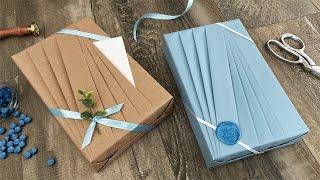 Pleated Pocket Gift Wrapping | Gift Wrapping Ideas