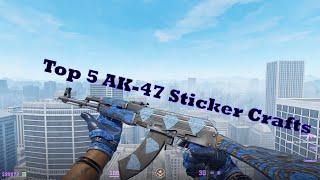 Top 5 Sticker Crafts for your AK under 150$ in CS2!