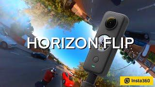 Como hacer Horizon Flip Insta 360 one X 2