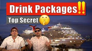 Cruise Alcohol Packages 2021 | How To Cheat The System