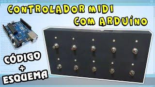 Controlador Midi Arduíno ZOOM G3, G1on - Código + Esquema