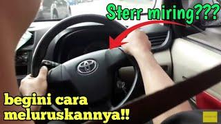 Meluruskan steer tanpa melepas steering wheel