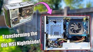 Turning The Old, Underpowered MSI Nightblade Into a £300 ($350) Gaming PC!