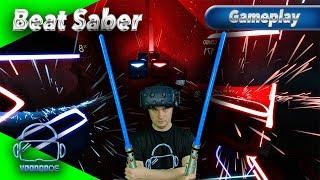 Beat Saber - Mit Lichtschwertern gegen den Rhythmus! [Gameplay][German][Vive Pro][Virtual Reality]