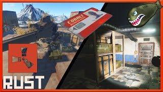 Rust | All Red Key Card Monument Puzzles, How to Get Mega Loot (Rust Tutorials)