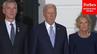 BREAKING NEWS: Biden Hosts NATO Leaders At White House After Peter Welch Calls For Him To Resign