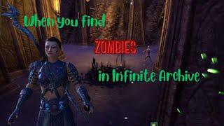 ESO infinite archive puzzle... but Nick finds a Zombie ‍️