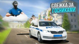 СКРЫТАЯ СЛЕЖКА ЗА ГОСНИКАМИ НА АМАЗИНГ РП В GTA CRMP