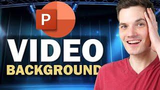 How to add PowerPoint Presentation Video Background