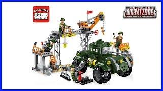 ENLIGHTEN COMBAT ZONES 1712 Военное LEGO из Китая. Супер набор!!!