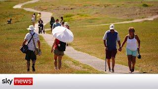 Red extreme heat warning issued across England