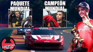 Coque López, campeón del mundo de Gran Turismo, me ha dado una masterclass de conducción