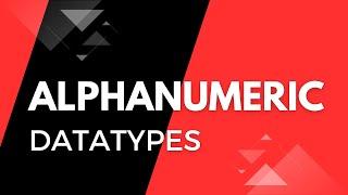 Oracle SQL Alphanumeric Data Types | Oracle SQL fundamentals