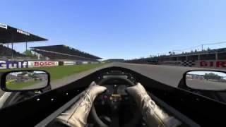 Assetto Corsa Lotus 98T 1:10.331 lap at Silverstone Classic (with corner names)