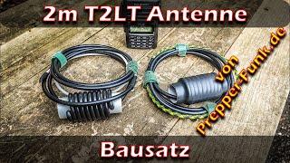 T2LT Antennen Bausatz für das 2m Band von Prepper-Funk.de #SOTA #summitsontheair #t2lt #bausatz