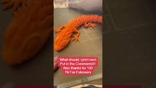 #3dprinting #3dprinter #bambulab #3dprinted #viralvideo #viral #viralshort #3dprints #uk #lizard