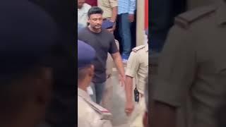 D Boss Entry to court #challengingstar #darshanfans