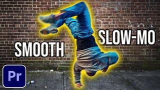 How To Make SMOOTH Slow Motion In Premiere Pro