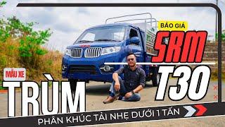 Báo Giá Xe Tải SRM T30 Thùng Mui Bạt Mới Nhất | Xe Hơi Việt Nam | Mr Khoa Râu | Hyundai Đà Lạt