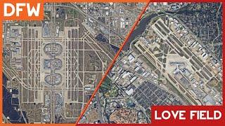 DFW vs Love Field: Dallas and Fort Worth's Airports Compared