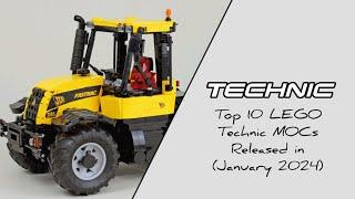 Top 10 LEGO Technic MOCs Released in (January 2024)