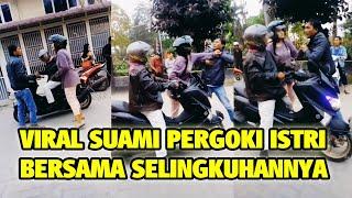 Suami Pergoki Istri Selingkuh, Boncengan Mesra Naik Sepeda Motor dengan Pria Lain