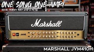 Marshall JVM410H! How Versatile Is It? (clean, crunch, rock, leads & metal)