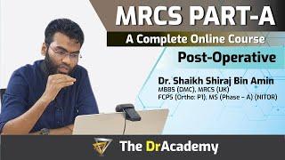 MRCS Part-A Lecture | MRCS Preparation in Bangladesh | Post-Operative |  By The DrAcademy