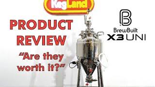 BrewBuilt x3 - Full Product Review for Stainless Steel Conical Pressure Rated Uni-Tank