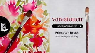 The Perfect Brush for Painting Flowers | Velvetouch Blooms Brush