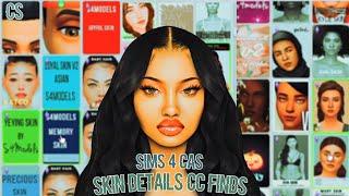 {200+} Sims 4 CAS | Skin CC FINDS SIM DOWNLOAD & CC FOLDER #1 - C.S