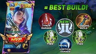 MANIAC!! THIS IS LESLEY BEST BUILD TO PUSH RANK IN THE NEXT SEASON BUILD LESLEY TOP 1 GLOBAL ~MLBB
