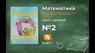 Урок 1 Задание 2 – ГДЗ по математике 2 класс (Петерсон Л.Г.) Часть 1