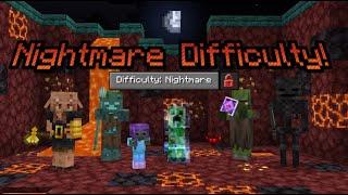 Nightmare Difficulty for Minecraft Bedrock Edition! - Addon Showcase