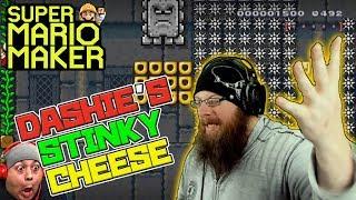 STINKY DASHIE CHEESE - Super Mario Maker - 7 DAYS OF DASHIE WITH OSHIKOROSU!