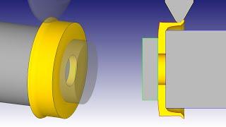 Cup Flowforming Simulation