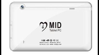 شرالشرح 85: حل مشكلة التوقف عند شعار اندرويد في التبلت الصيني MID M747 The SIM Tablet PC