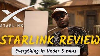 STARLINK Review, Internet Speed Test & Setup in Lagos & Remote Nigeria