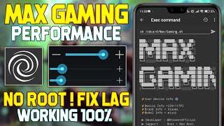 Unlock Max Gaming Performance | Boost Android Device | Max Performance ! No Root