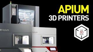 Apium 3D Printers Overview: FDM Machines For High-Performance Materials - Apium P220, P400, M220