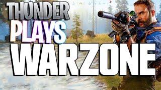 402 THUNDER PLAYS WARZONE BATTLE ROYALE! (COD MW Warzone BR)